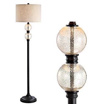 January Glassmetal Led Floor Lamp