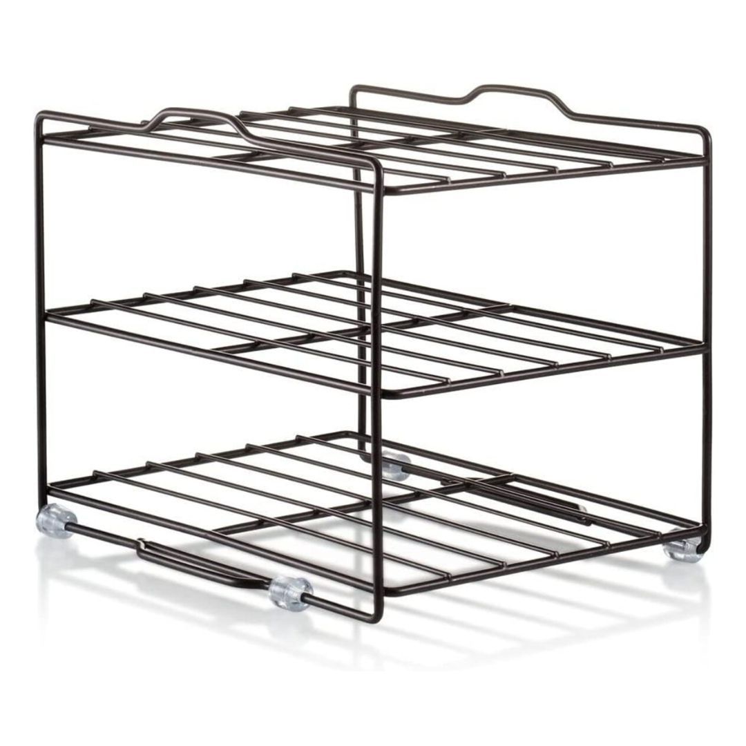 Kitchen Wrap Organizer Rack Cabinet Organizer For Food Wrap And Foil   6749745 ALT2