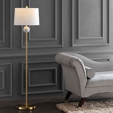 Vaughn Modern Metal/resin Led Floor Lamp