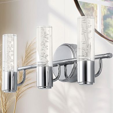 Bolha Minimalist Modern Bubble Acrylic/iron Integrated Led Vanity Light