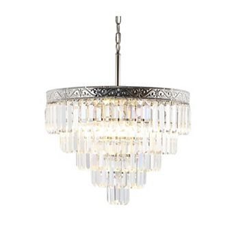 Wyatt Crystal Led Chandelier