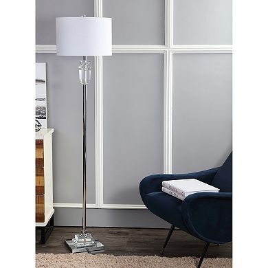 Aria Crystal/metal Led Floor Lamp