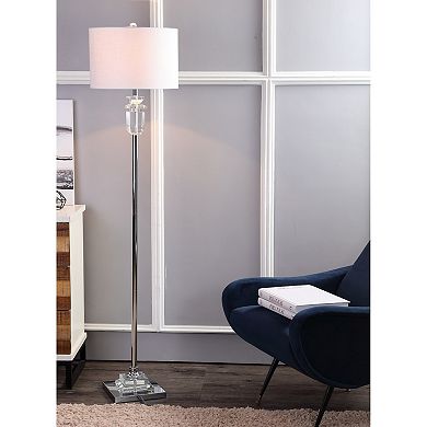 Aria Crystal/metal Led Floor Lamp