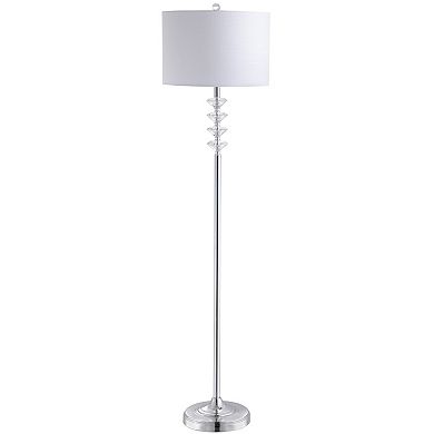 Mia Crystal/metal Led Floor Lamp