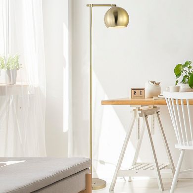Eva Modern Contemporary Iron Led Floor Lamp