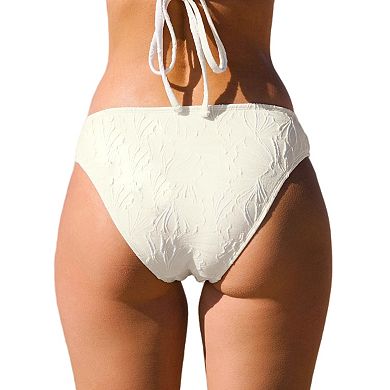 Women's CUPSHE Standard Midrise Bikini Bottoms