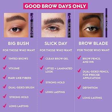 Slick Day Strong-Hold Clear Brow Gel