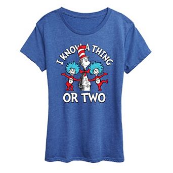 Women's Dr. Seuss I Know A Thing Or Two Graphic Tee