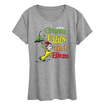 Women's Dr. Seuss Green Eggs And Ham Graphic Tee