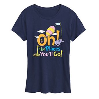 Women's Dr. Seuss Oh The Places You'll Go Graphic Tee