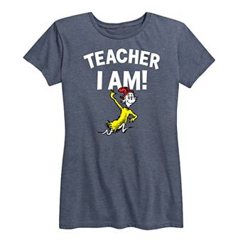 Women's Dr. Seuss Teacher I Am Graphic Tee