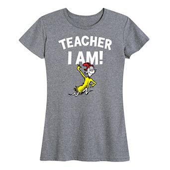 Women's Dr. Seuss Teacher I Am Graphic Tee