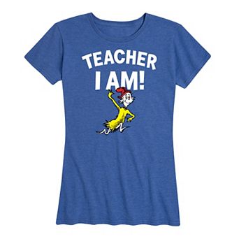 Women's Dr. Seuss Teacher I Am Graphic Tee