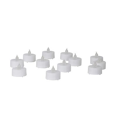 Mikasa White LED Tealight 12-piece Set