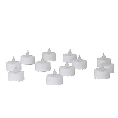 Mikasa White LED Tealight 12-piece Set