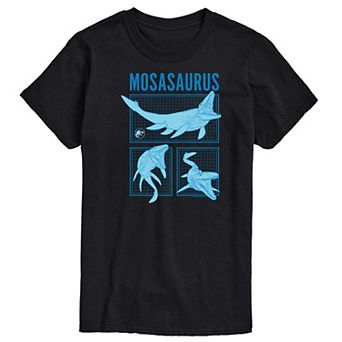 Men's Jurassic World Mosasaurus Grid Long Sleeve