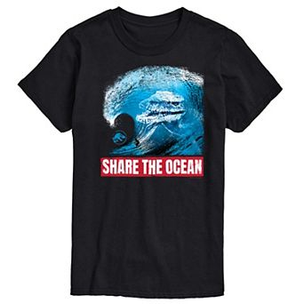 Men's Jurassic World Share The Ocean Graphic Tee