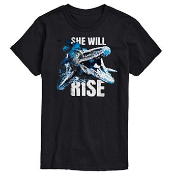 Men's Jurassic World She Will Rise Graphic Tee