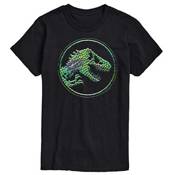 Men's Jurassic World Reptile Coin Logo Graphic Tee