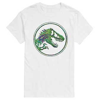 Men's Jurassic World Reptile Coin Logo Graphic Tee