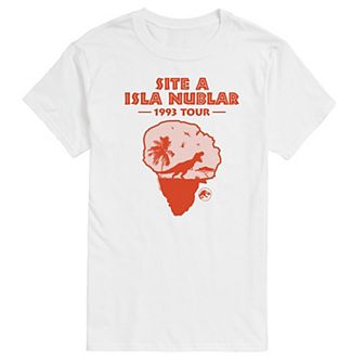 Men's Jurassic World isla Nublar 1993 Tour Graphic Tee