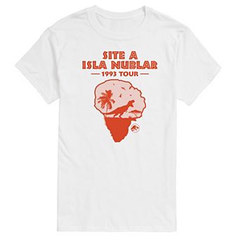 Men's Jurassic World isla Nublar 1993 Tour Graphic Tee