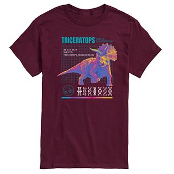 Men's Jurassic World Triceratops Graphic Tee