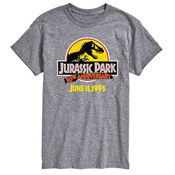 Men's Jurassic World Jurassic Park 30th Logo Graphic Tee