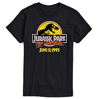 Men's Jurassic World Jurassic Park 30th Logo Graphic Tee