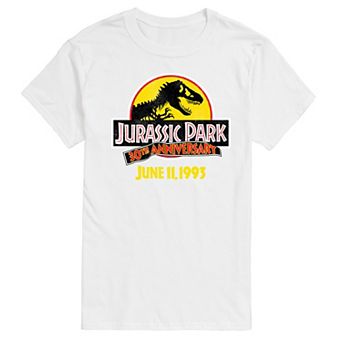 Men's Jurassic World Jurassic Park 30th Logo Graphic Tee