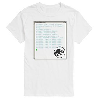 Men's Jurassic World Magic Word Graphic Tee