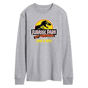 Men's Jurassic World Jurassic Park 30th Logo Long Sleeve