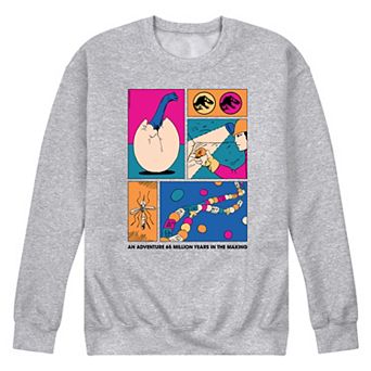 Men's Jurassic World DNA Grid Long Sleeve