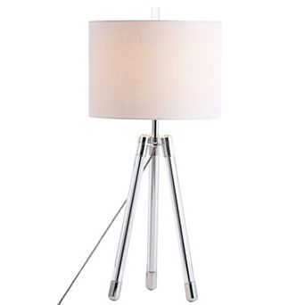 Wyman Surveyors Tripod Crystal/metal Led Table Lamp