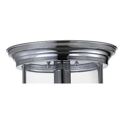 Savannah Metal/glass Led Flush Mount