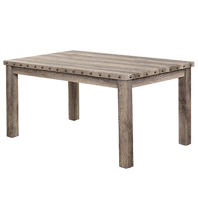 Morden Fort Log Rustic Dining Table Seat 4 Or 6