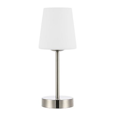 Carson Modern Minimalist Iron Rechargeable Integrated Led Table Lamp