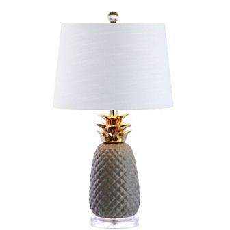 Pineapple Ceramic Led Table Lamp