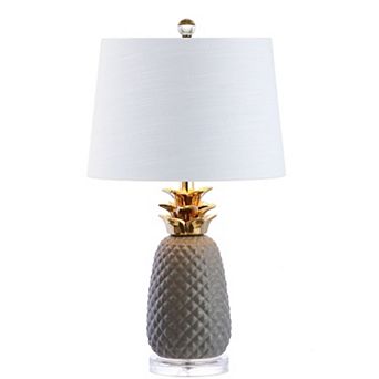 Pineapple Ceramic Led Table Lamp