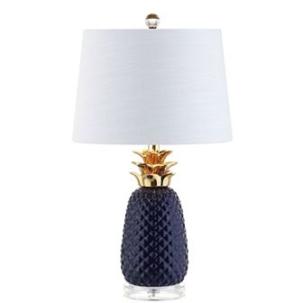 Pineapple Ceramic Led Table Lamp