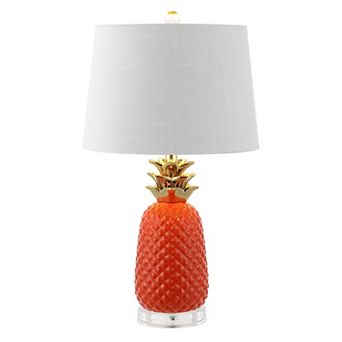 Pineapple Ceramic Led Table Lamp