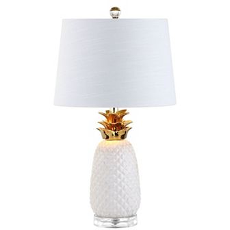 Pineapple Ceramic Led Table Lamp