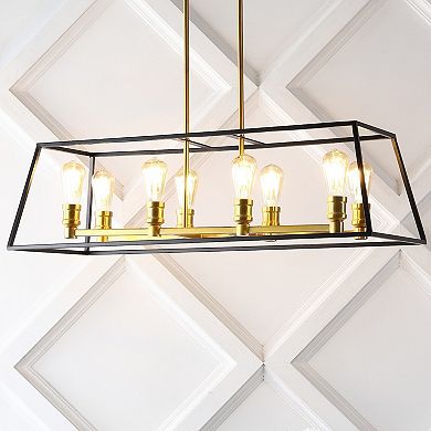 Lloyd Farmhouse Industrial Iron Led Pendant