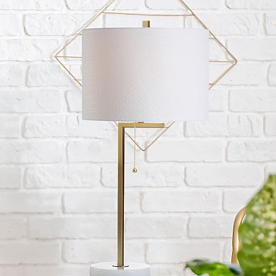 Alyssa Metal/marble Led Table Lamp