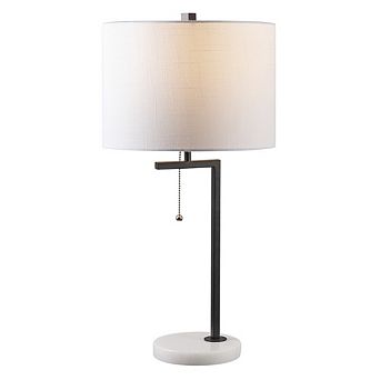 Alyssa Metal/marble Led Table Lamp