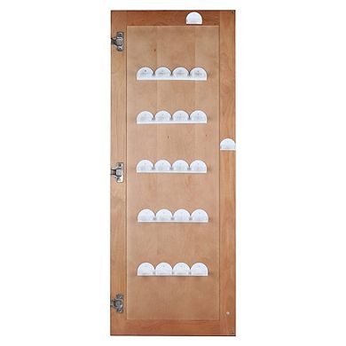 Spice Rack 36 Spice Gripper- Spice Racks Strips Cabinet Door - Use Spice Clips for Spice Organizer