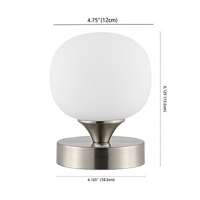 Owen Bohemian Farmhouse Iron Rechargeable Integrated Led Table Lamp