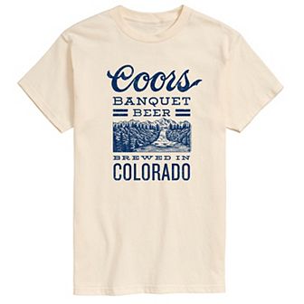 Men's Coors Banquet Beer Colorado Graphic Tee