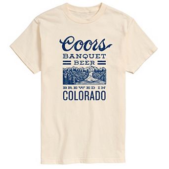 Men's Coors Banquet Beer Colorado Graphic Tee