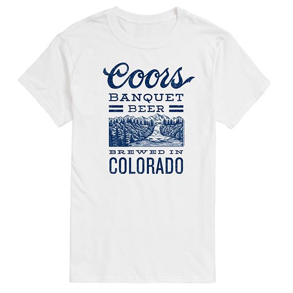 Men's Coors Banquet Beer Colorado Graphic Tee
